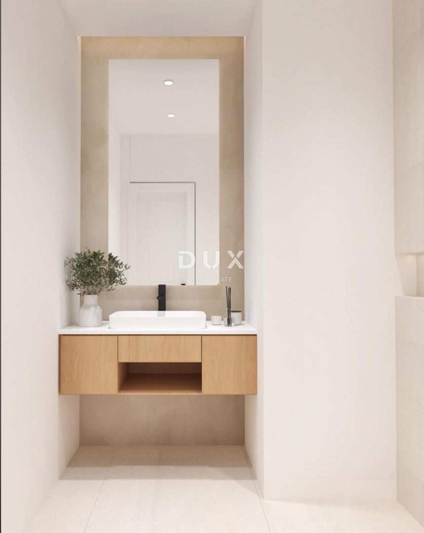 ISTRA, PREMANTURA – Penthouse z 1 spalnico in 1 dnevno sobo z zasebnim vhodom in prostorno teraso s pogledom na morje, blizu plaž in Kamenjaka