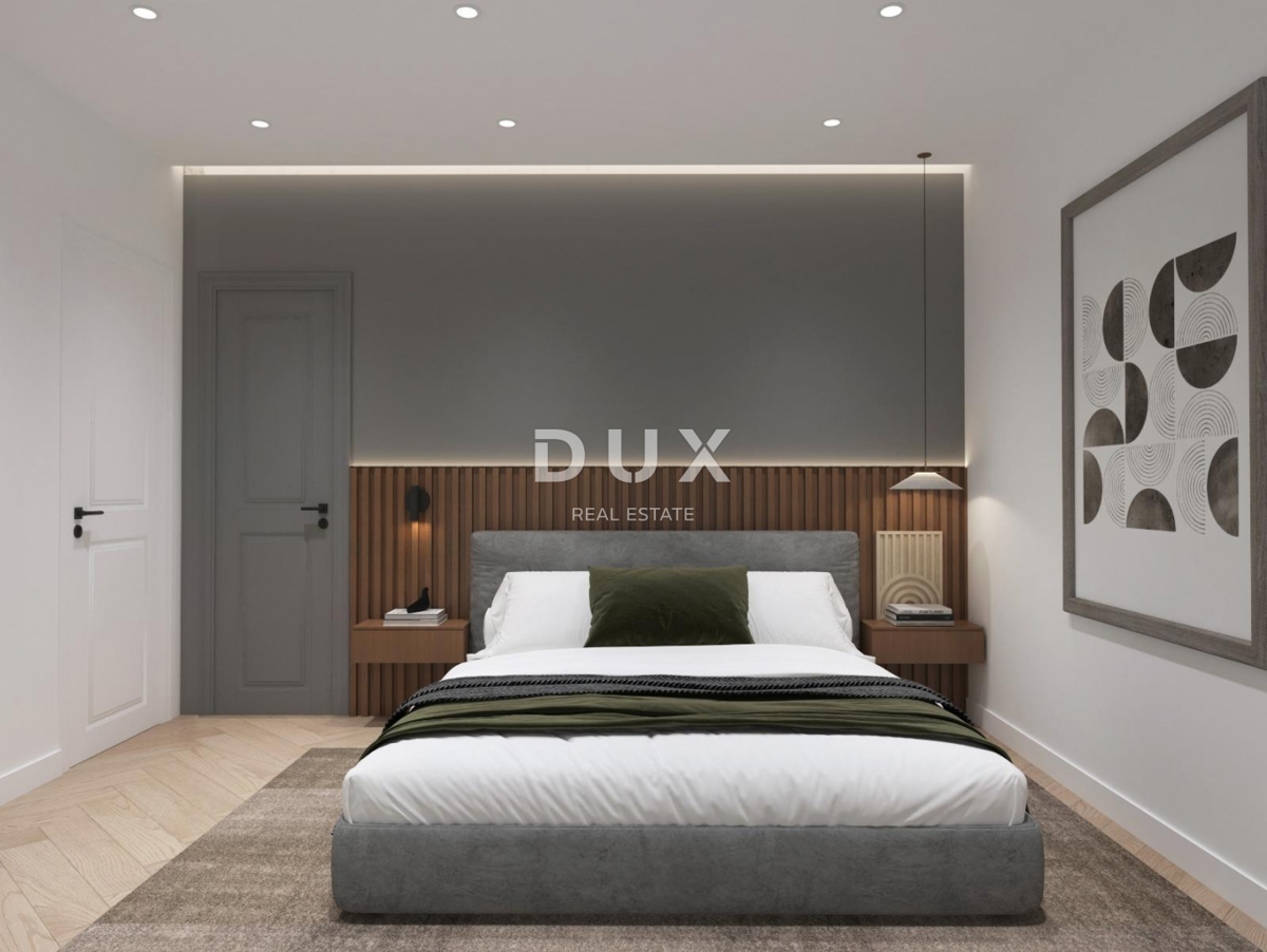 ISTRA, PREMANTURA – Penthouse z 1 spalnico in 1 dnevno sobo z zasebnim vhodom in prostorno teraso s pogledom na morje, blizu plaž in Kamenjaka