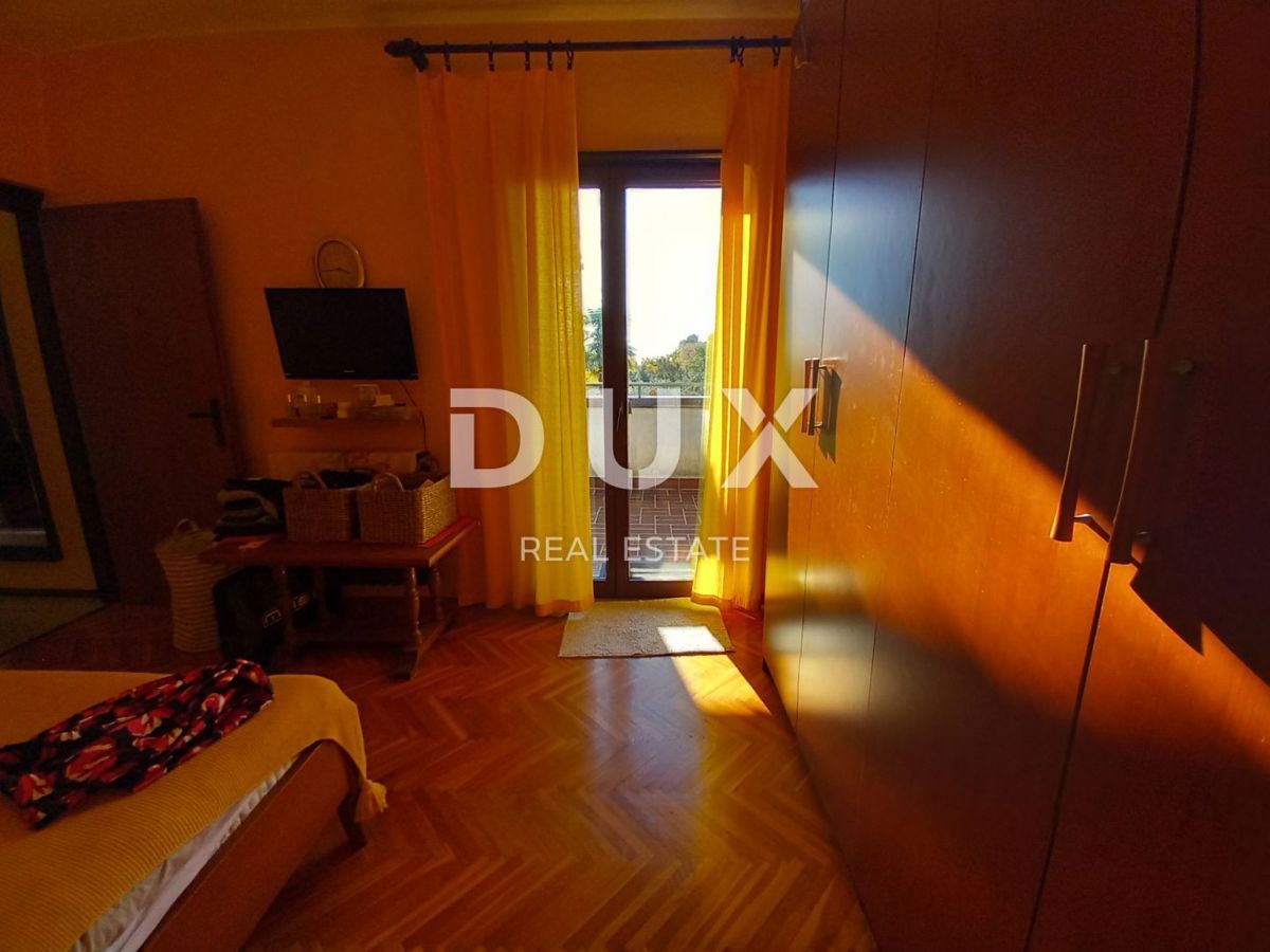 OPATIJA, MATULJI - družinska hiša s čudovitim vrtom nad centrom Opatije, pogled na morje, odlična lokacija