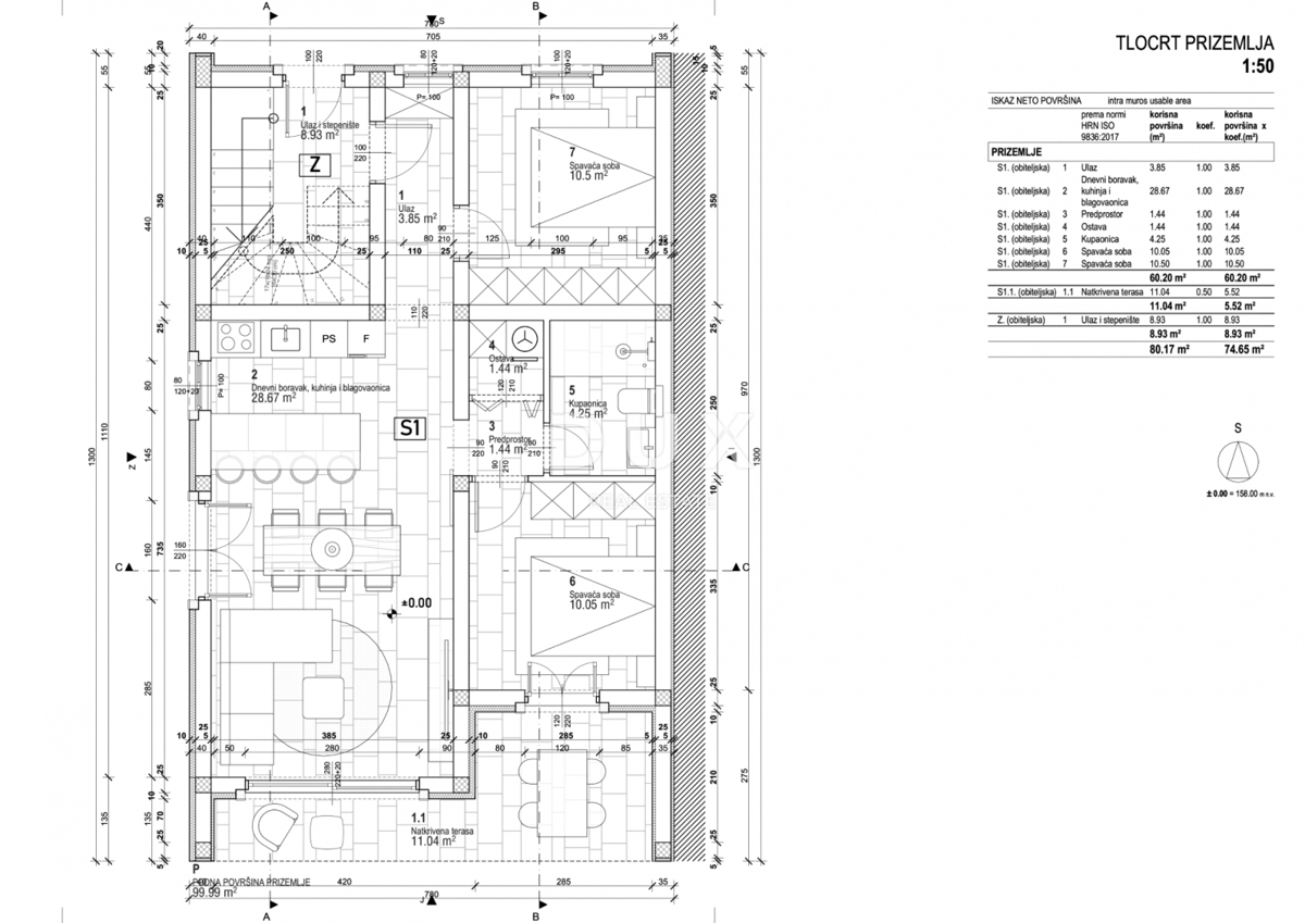 ISTRA, ROVINJ - Stanovanje v pritličju novogradnje