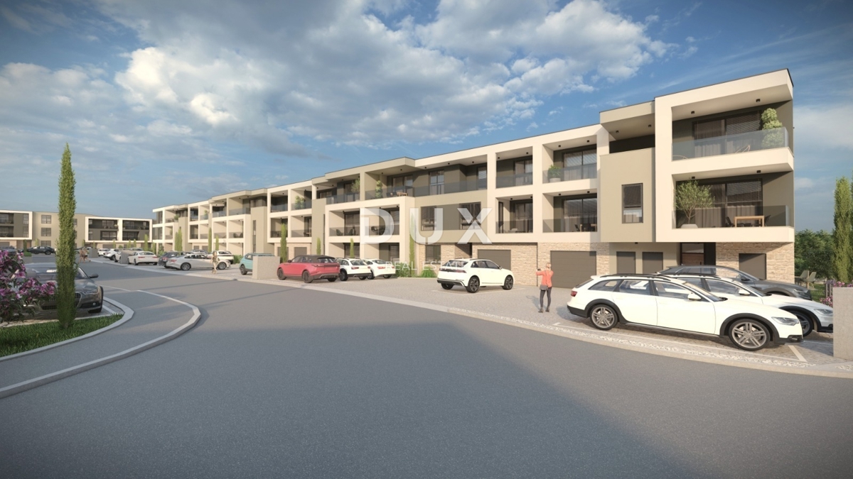 ISTRA, PULA - Prostorno stanovanje z vrtom v novem projektu!