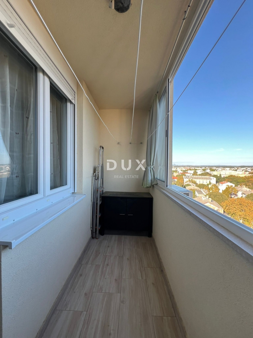 ISTRA, PULA - Stanovanje v 12. nadstropju s panoramskim razgledom na najbolj iskani lokaciji v Pulju!