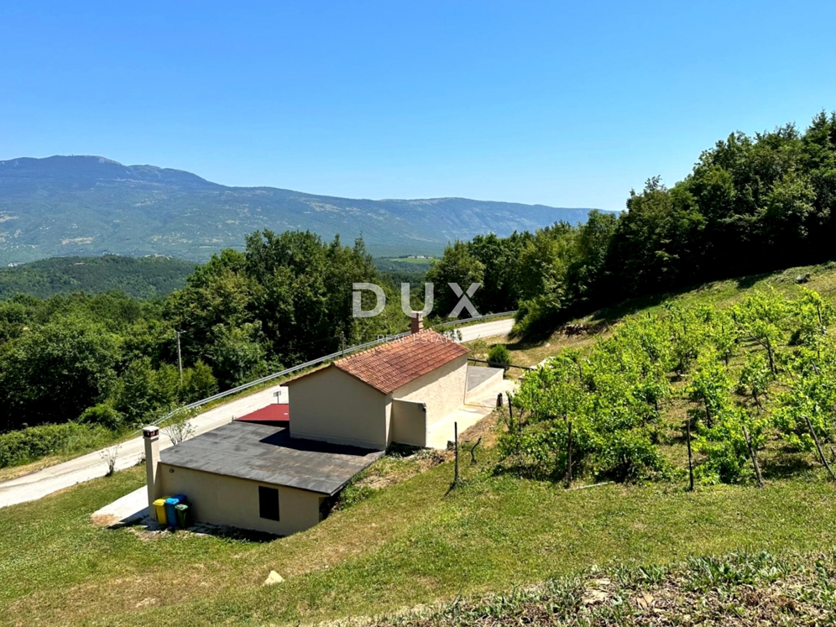 ISTRA, CEROVLJE - Samostojna hiša s panoramskim razgledom