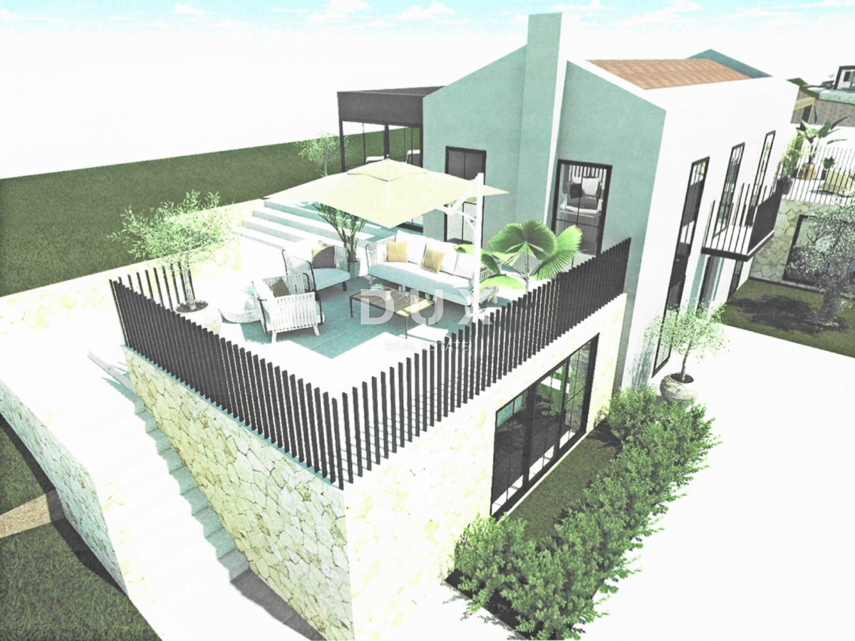 ISTRA, CEROVLJE - Samostojna hiša s panoramskim razgledom