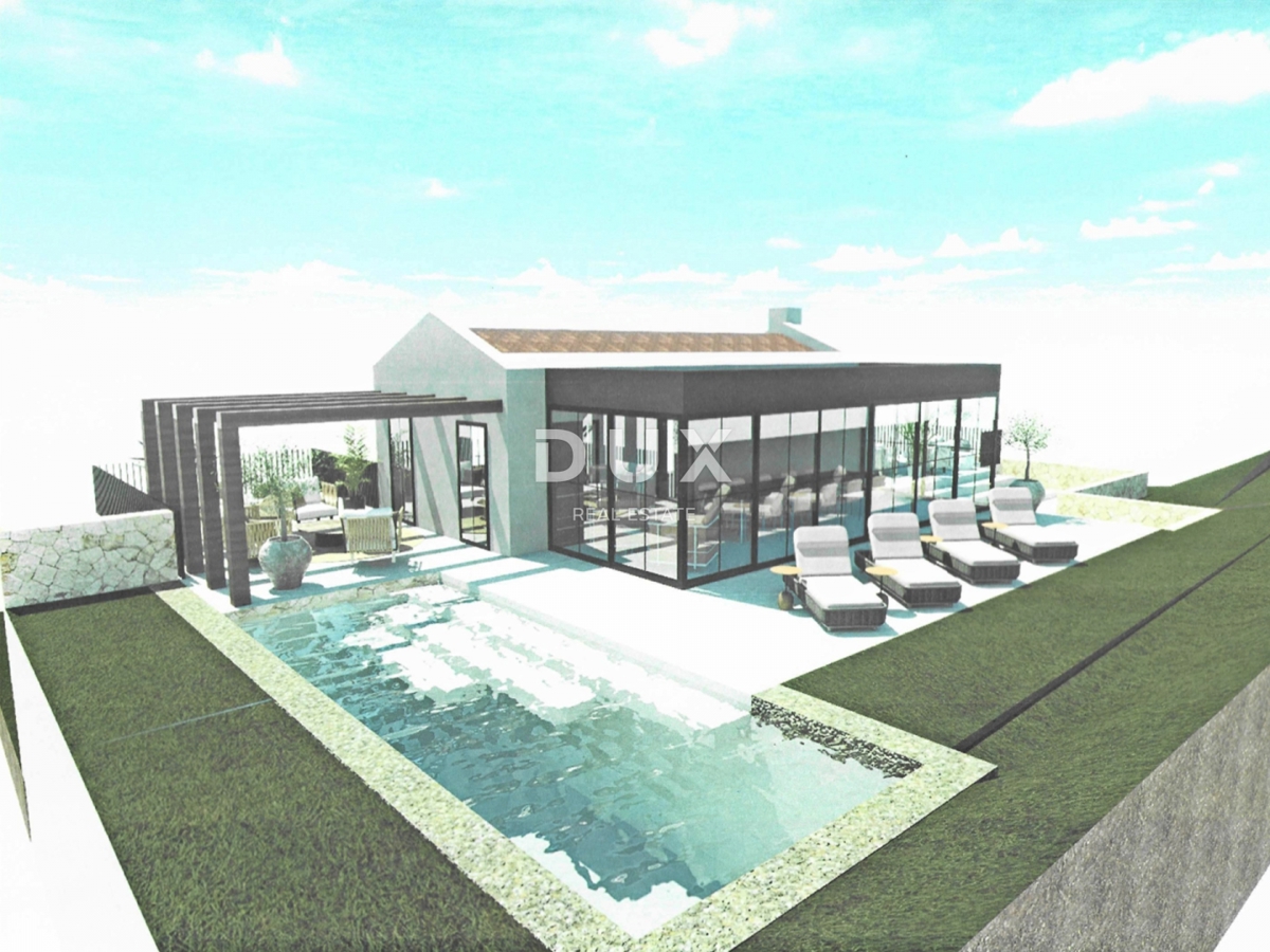 ISTRA, CEROVLJE - Samostojna hiša s panoramskim razgledom