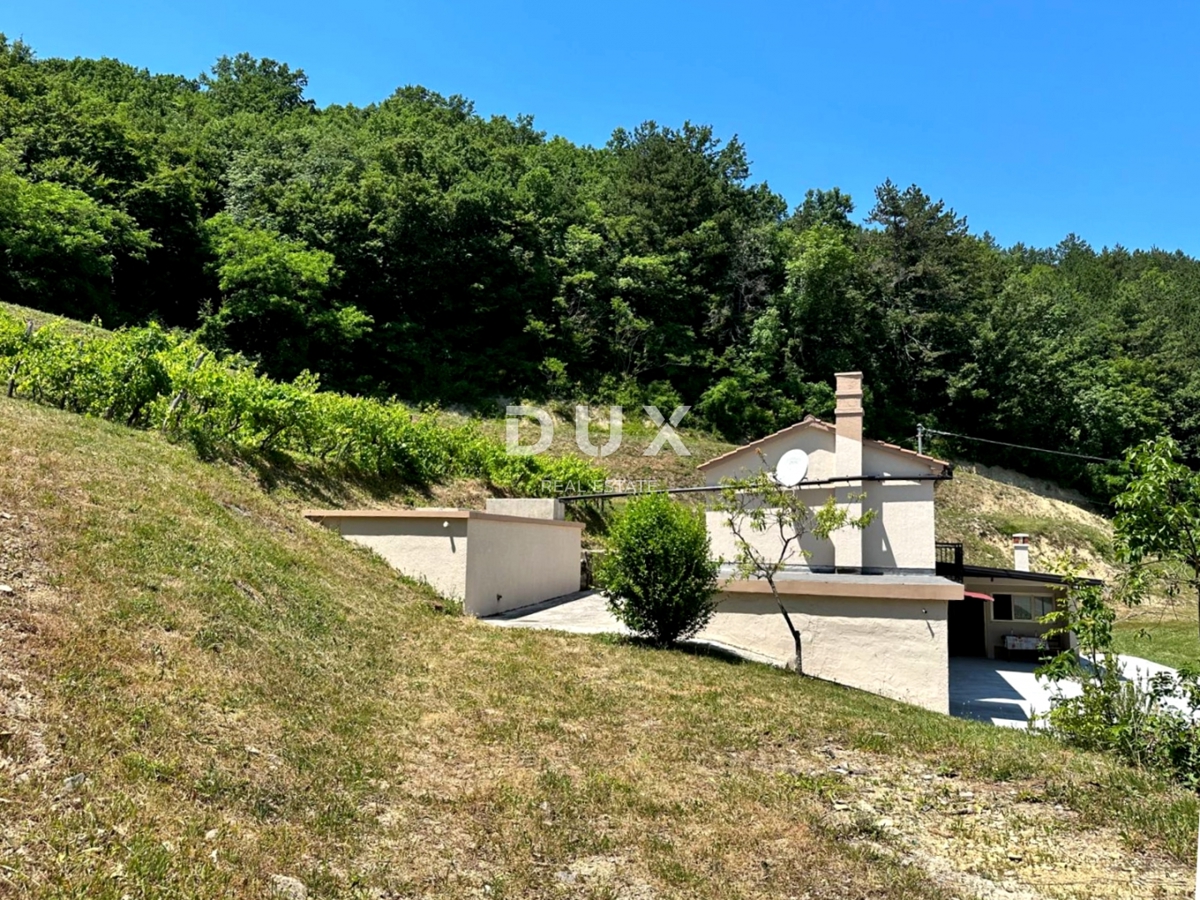 ISTRA, CEROVLJE - Samostojna hiša s panoramskim razgledom