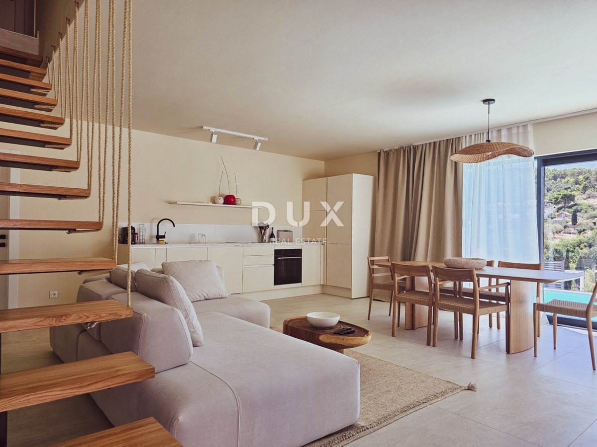 DUGI OTOK, ŽMAN - luksuzna vila z bazenom in ločenim apartmajem