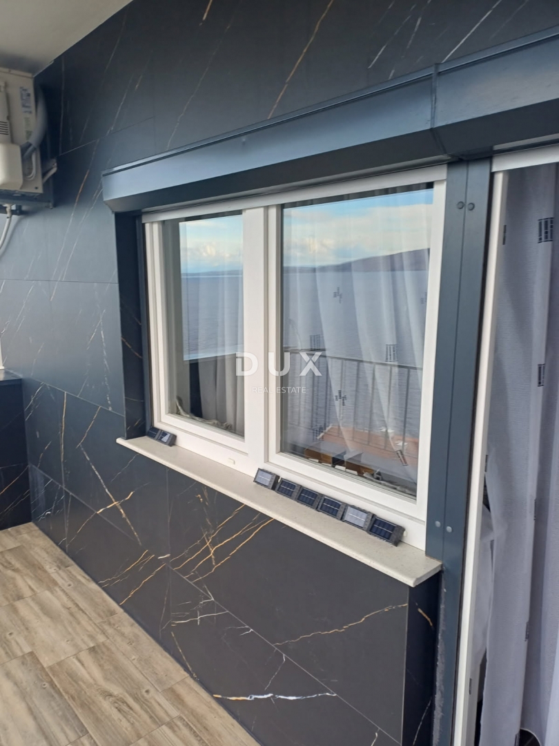 SENJ - privlačen studio apartma, balkon, pogled na morje