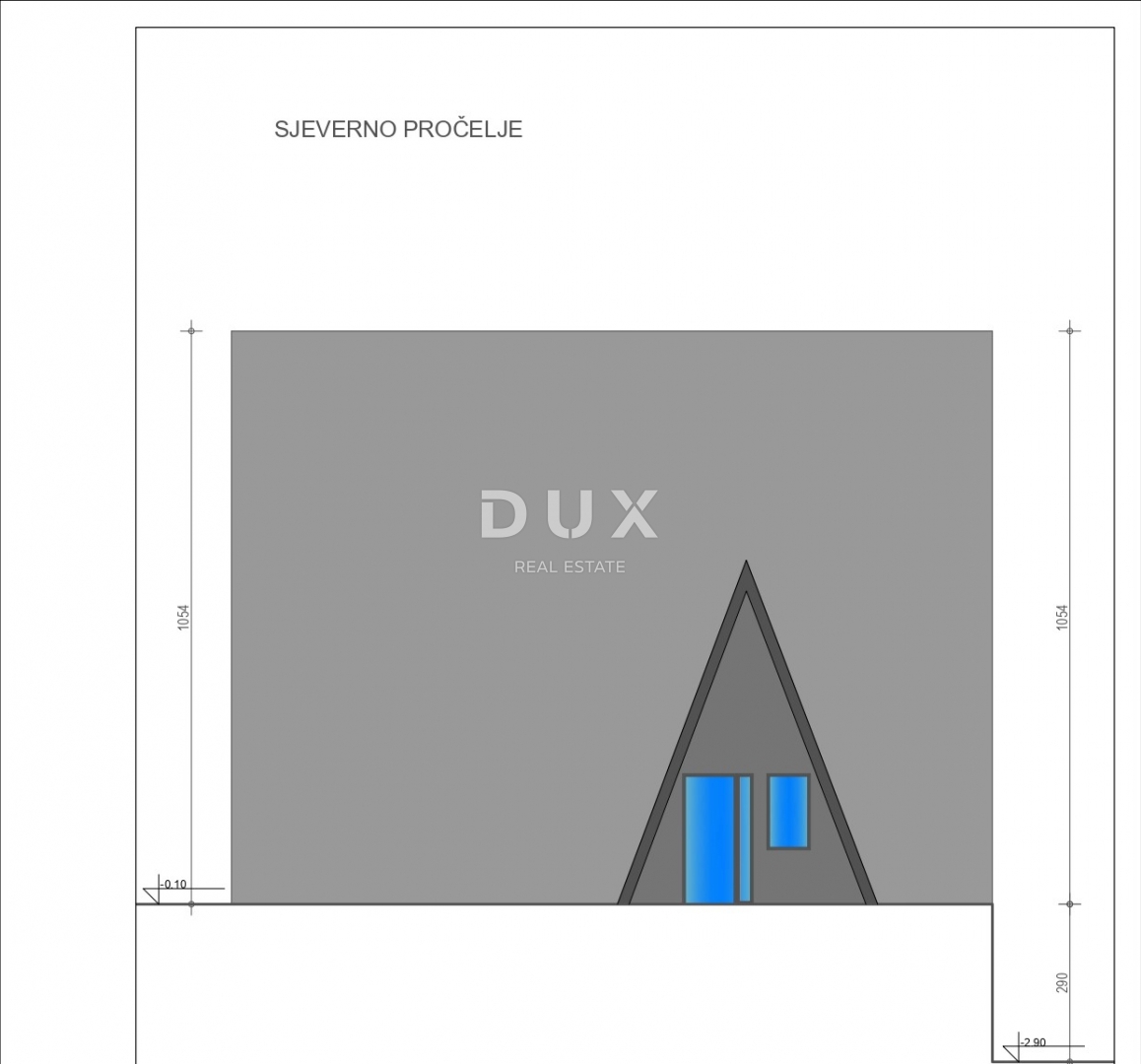 GORSKI KOTAR, STARI LAZ - zemljišče z gradbenim dovoljenjem za gradnjo 4 gorskih vil