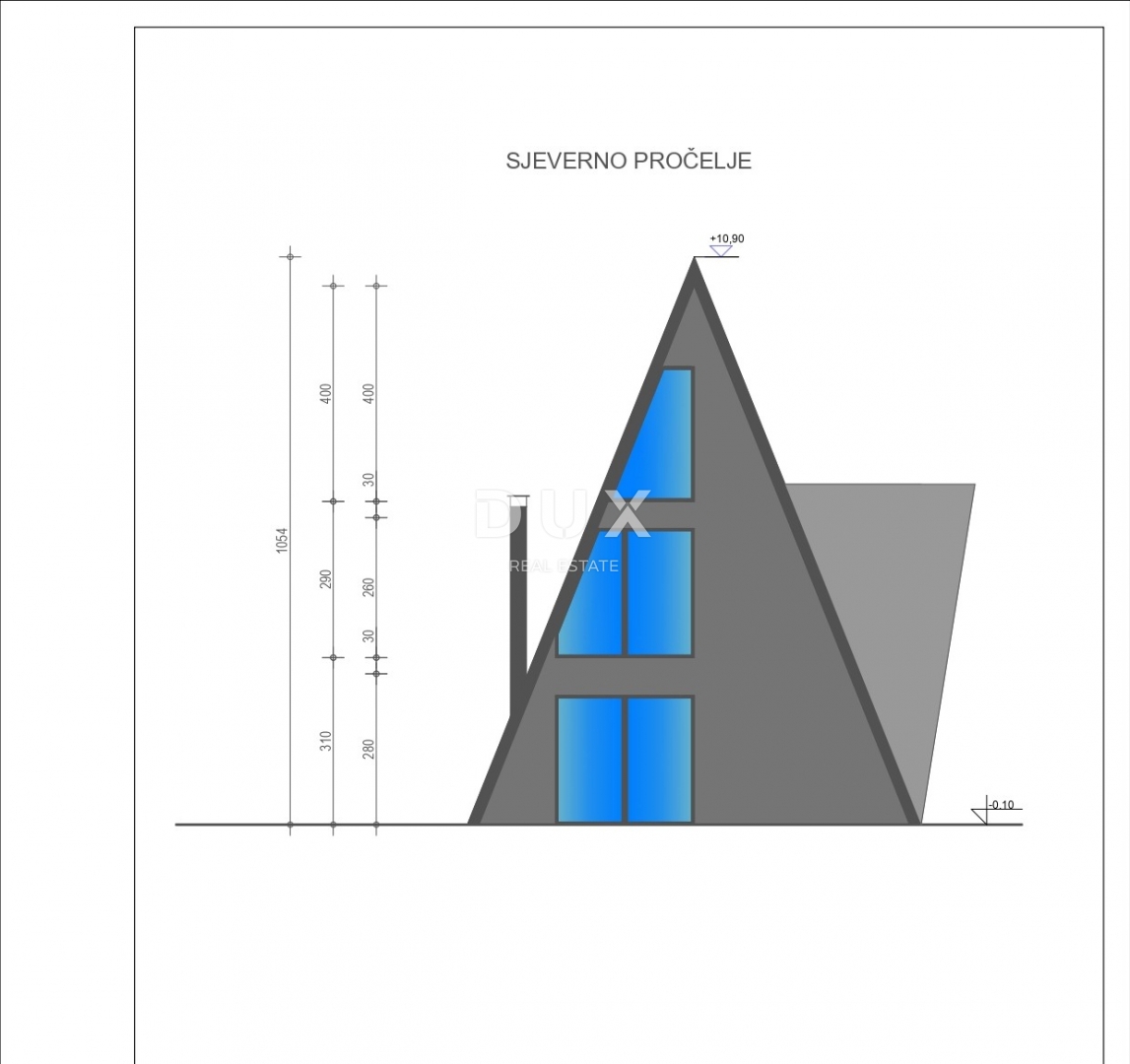 GORSKI KOTAR, STARI LAZ - zemljišče z gradbenim dovoljenjem za gradnjo 4 gorskih vil