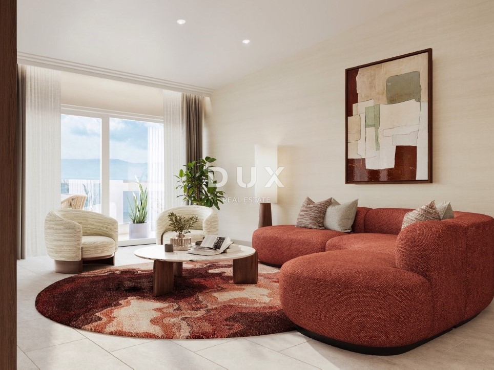 NOVI VINODOLSKI - penthouse prva vrsta ob morju s hotelsko ponudbo