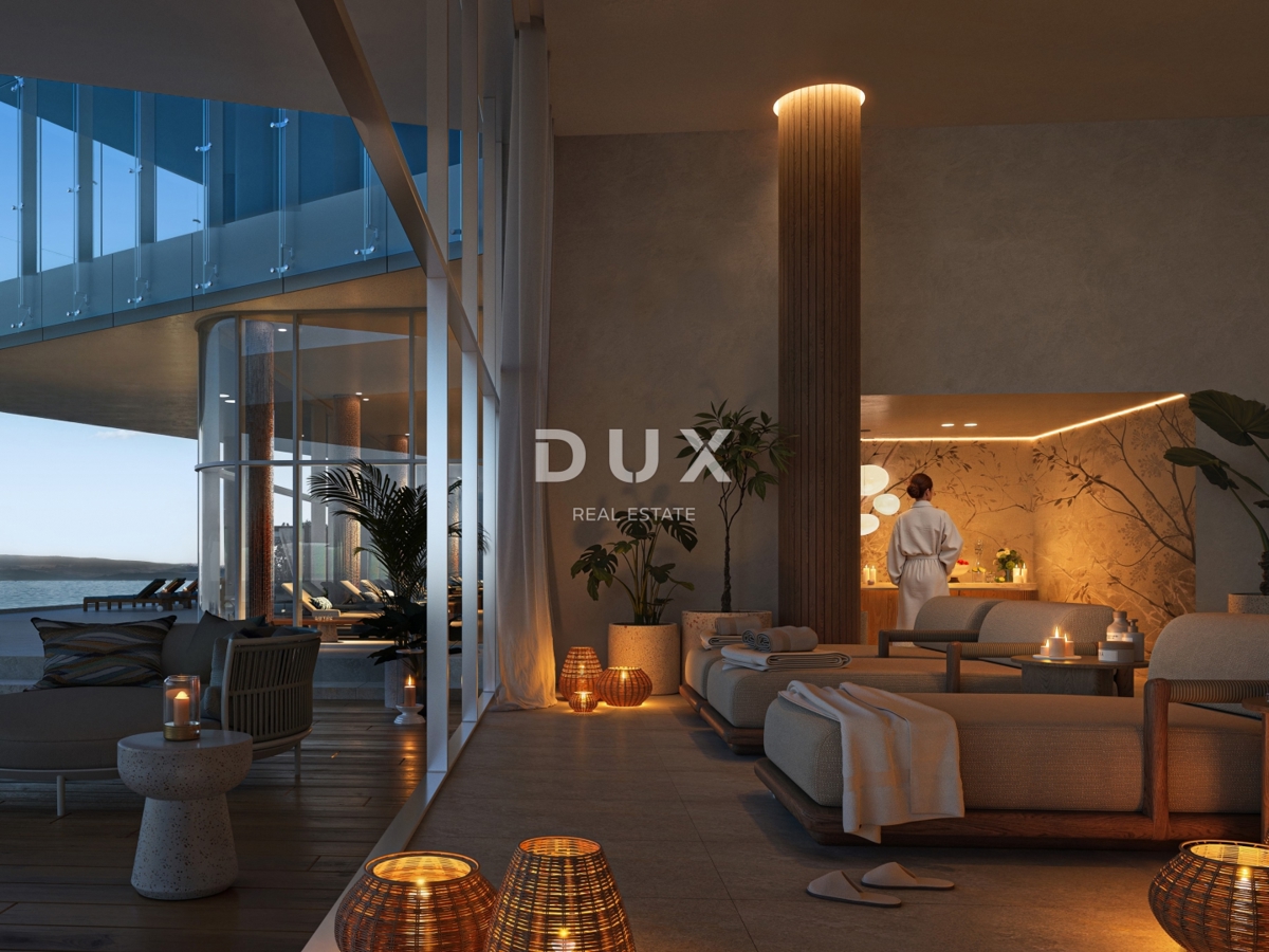 NOVI VINODOLSKI - penthouse prva vrsta ob morju s hotelsko ponudbo