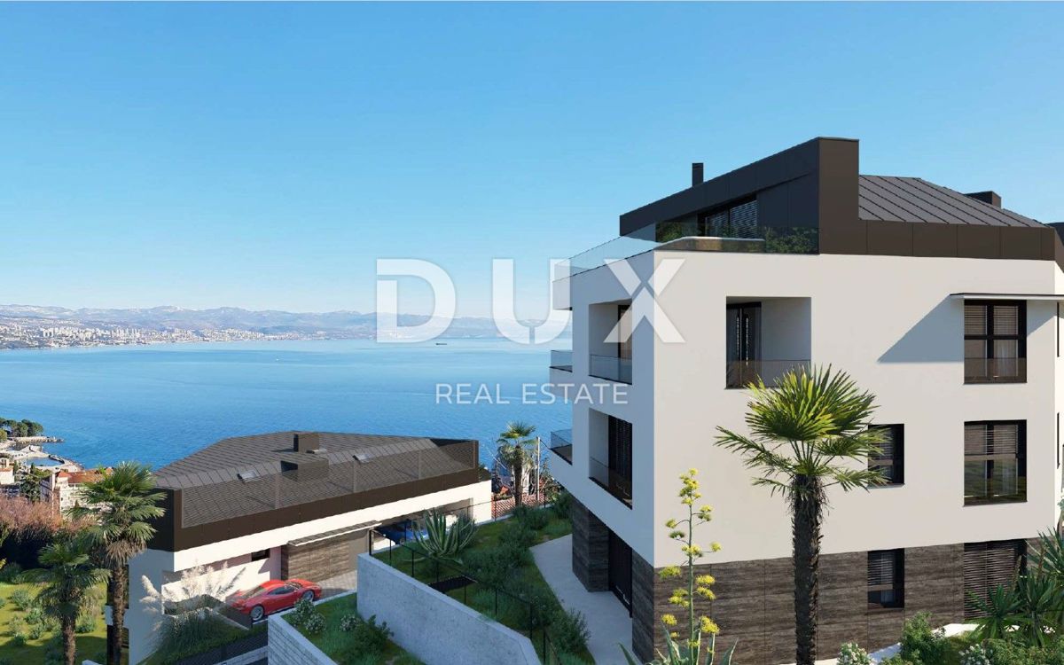 OPATIJA, CENTER - luksuzno stanovanje v novogradnji z wellnessom, fitnesom, garažo 