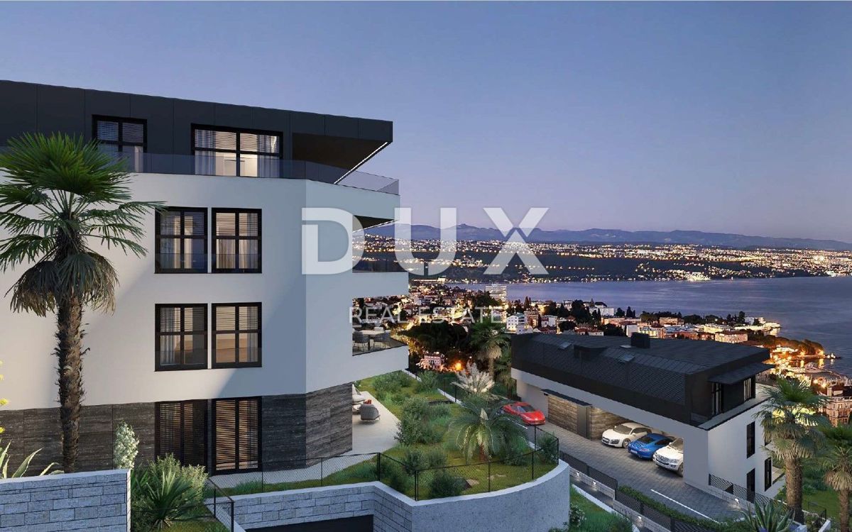 OPATIJA, CENTER - luksuzno stanovanje v novogradnji z wellnessom, fitnesom, garažo 