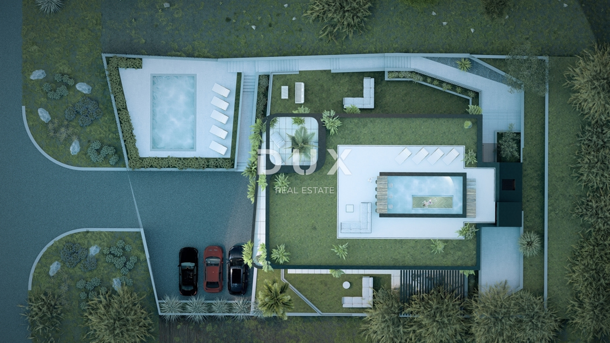 OPATIJA, IČIĆI - Penthouse s strešno teraso in zasebnim bazenom