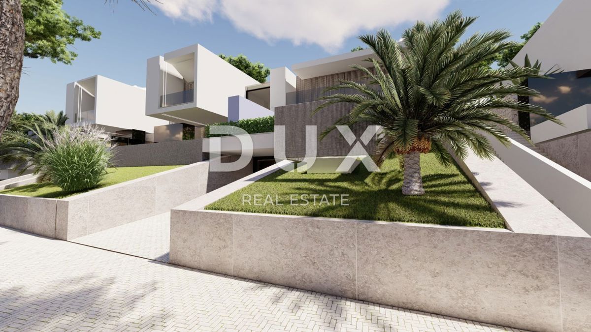 OPATIJA, BREGI - zemljišče 901m2 Z LOKACIJSKIM DOVOLJENJEM!! za ekskluzivno vilo z bazenom in panoramskim pogledom na morje