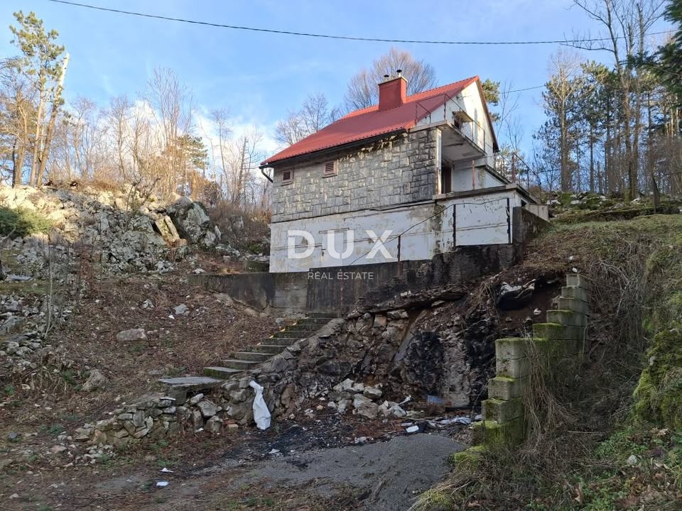 GORSKI KOTAR, FUŽINE - hiša 75 m2, idealna investicija, znižano!