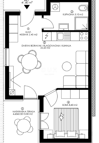 ISTRA, PULA - Stanovanje z vrtom na odlični lokaciji! NOVOGRADNJA!