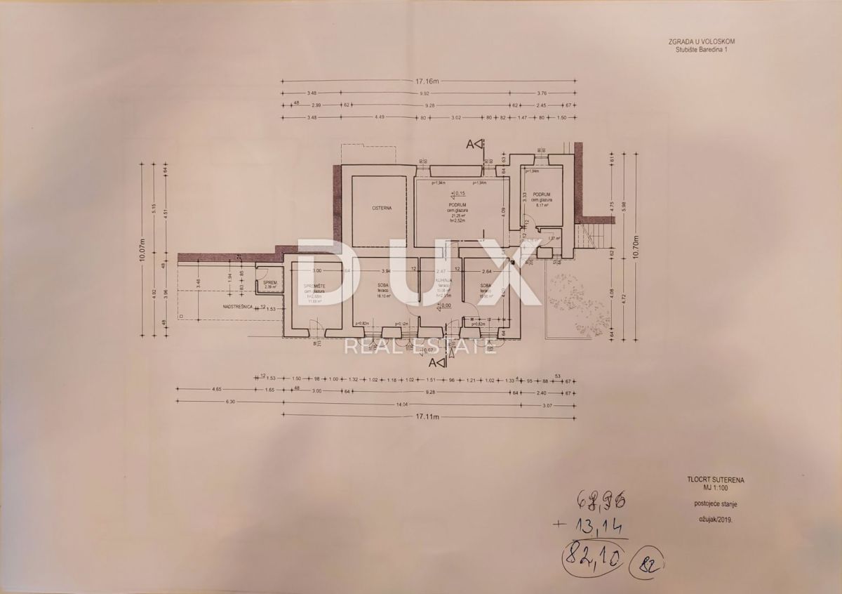 Stanovanje Volosko, Opatija, 162m2