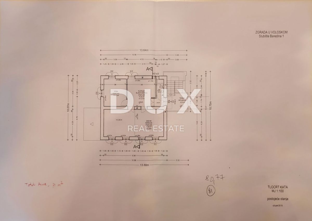 Stanovanje Volosko, Opatija, 162m2