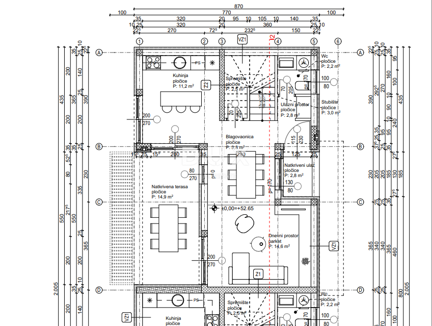 Hiša Vodice, 147,62m2