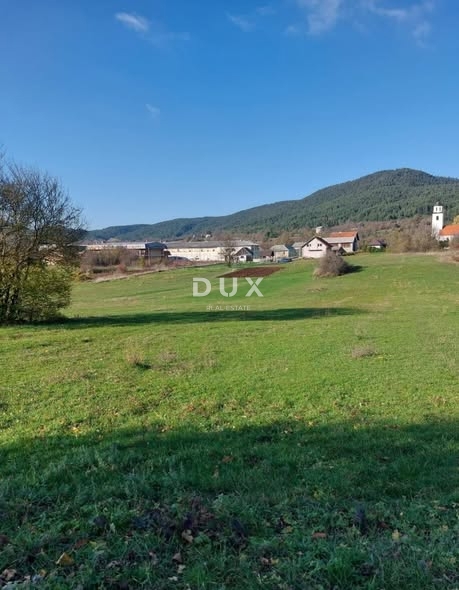 OTOČAC, VRHOVINE - Zazidljivo zemljišče, 1385 m2