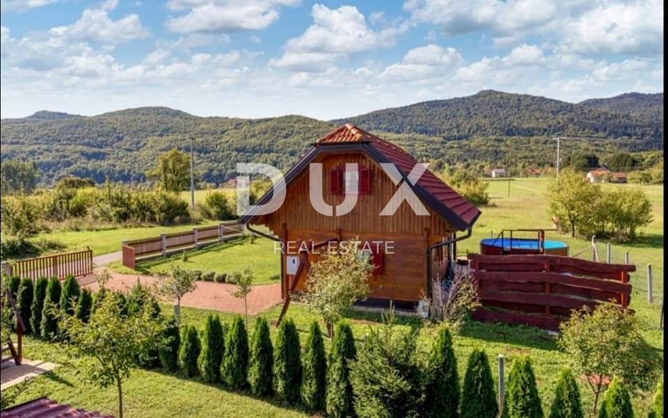 OTOČAC, LIČKO LEŠČE - Idilična hiša z bazenom