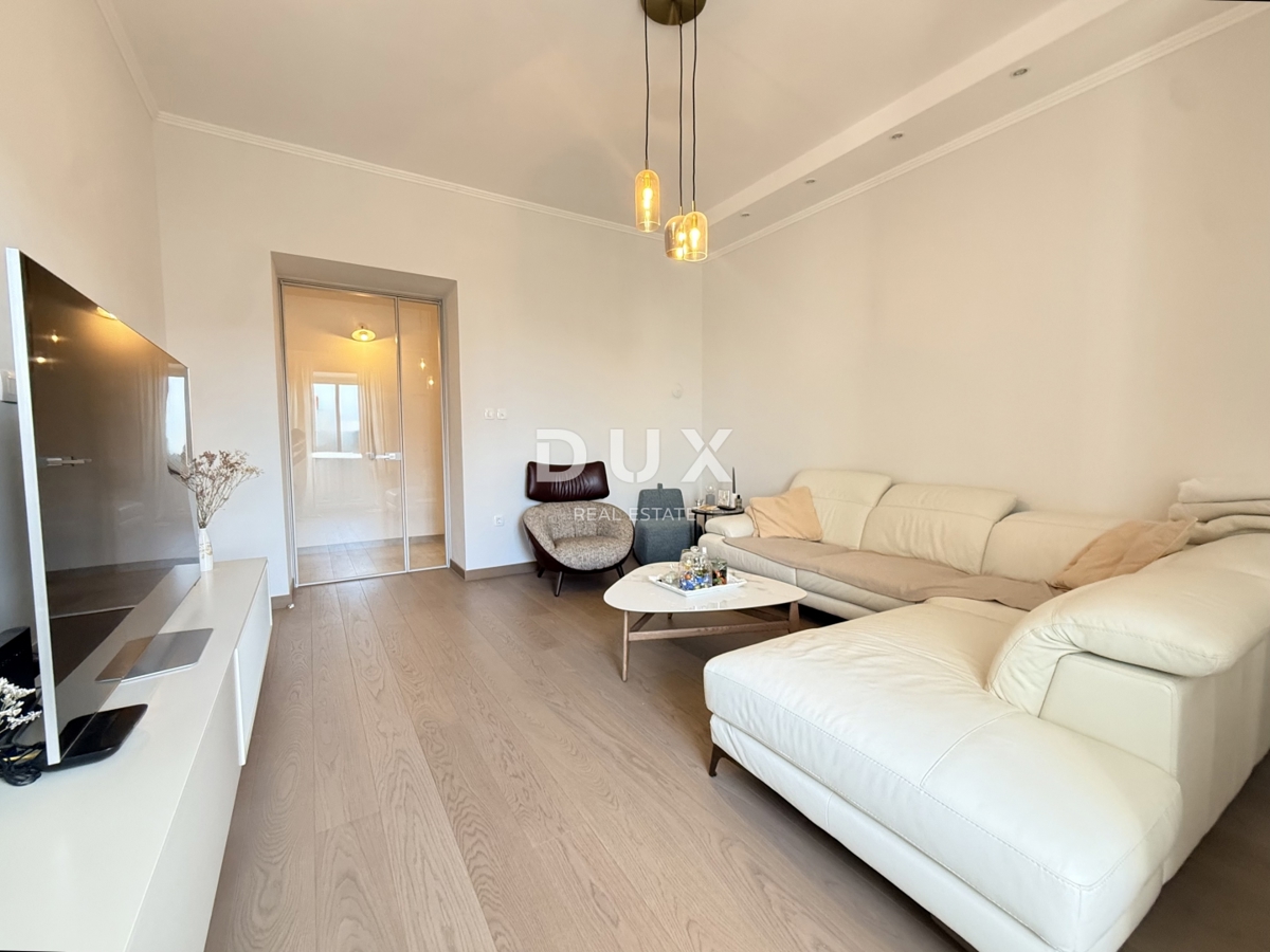 RIJEKA, PEĆINE - Novo prenovljeno 5-sobno stanovanje z balkonom in pogledom na morje