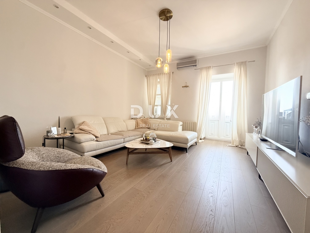 RIJEKA, PEĆINE - Novo prenovljeno 5-sobno stanovanje z balkonom in pogledom na morje