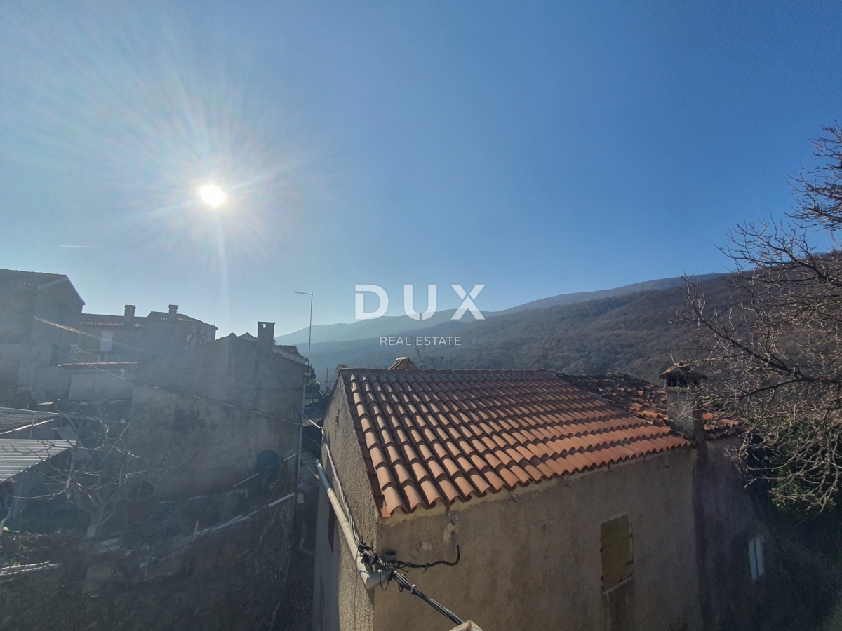 OTOK CRES, BELI - Čudovita samostojna hiša v rustikalnem slogu na odlični lokaciji