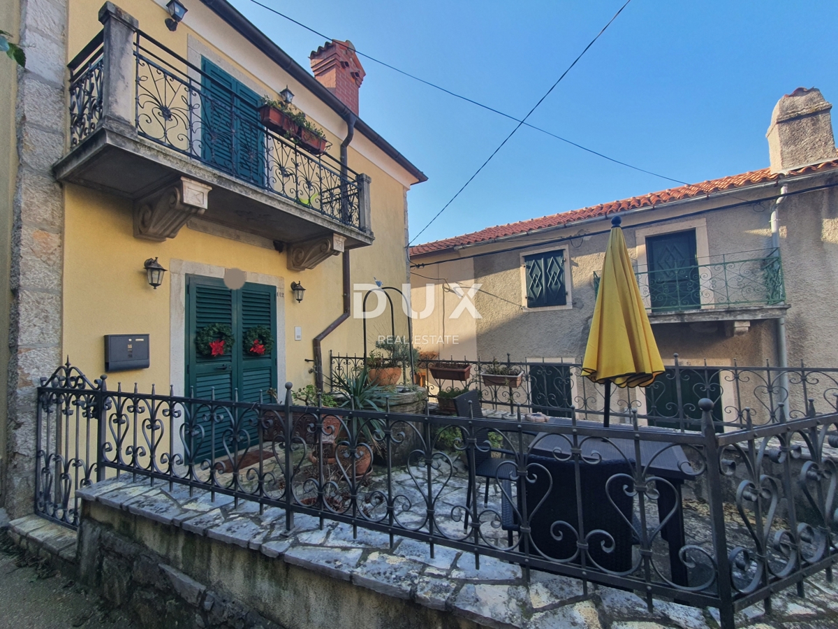 OTOK CRES, BELI - Čudovita samostojna hiša v rustikalnem slogu na odlični lokaciji