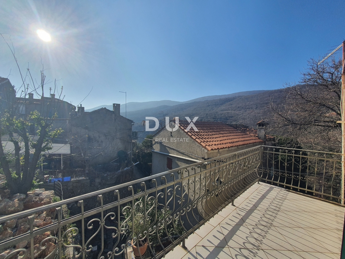 OTOK CRES, BELI - Čudovita samostojna hiša v rustikalnem slogu na odlični lokaciji