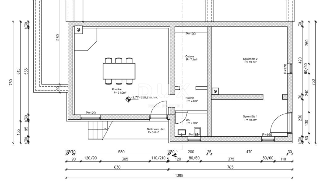 Hiša Gračišće, 203m2