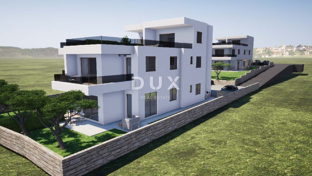 TRIBUNJ, SOVLJA - Apartma s strešno teraso in čudovitim pogledom na morje