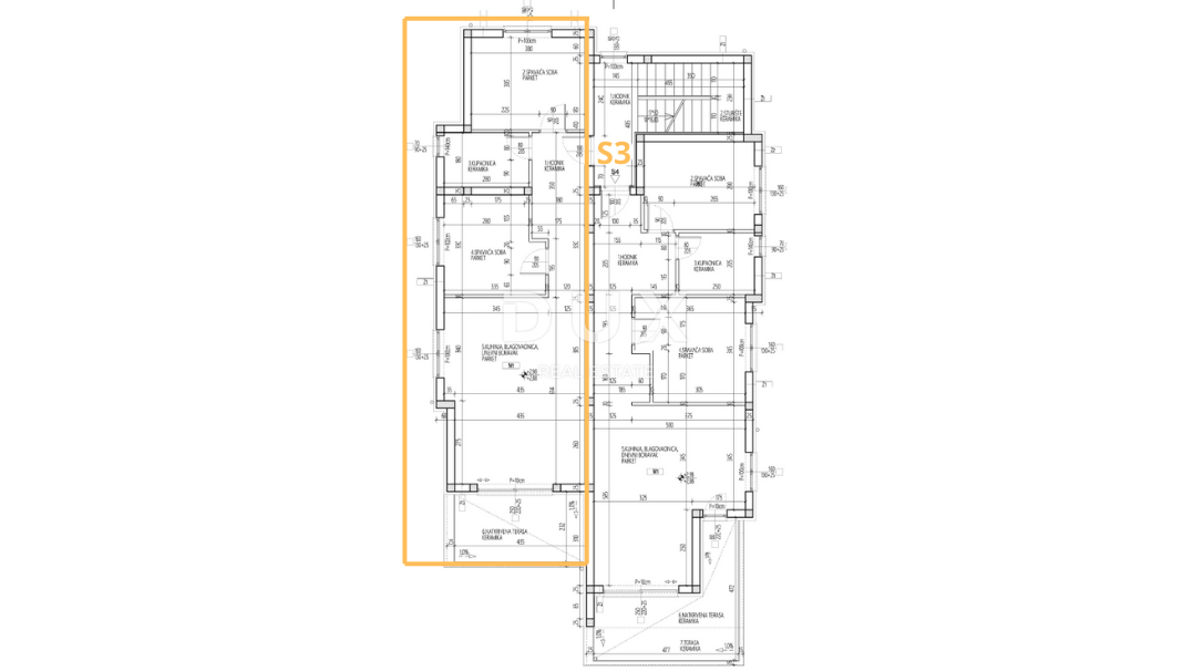 TRIBUNJ, SOVLJA - Apartma s strešno teraso in čudovitim pogledom na morje