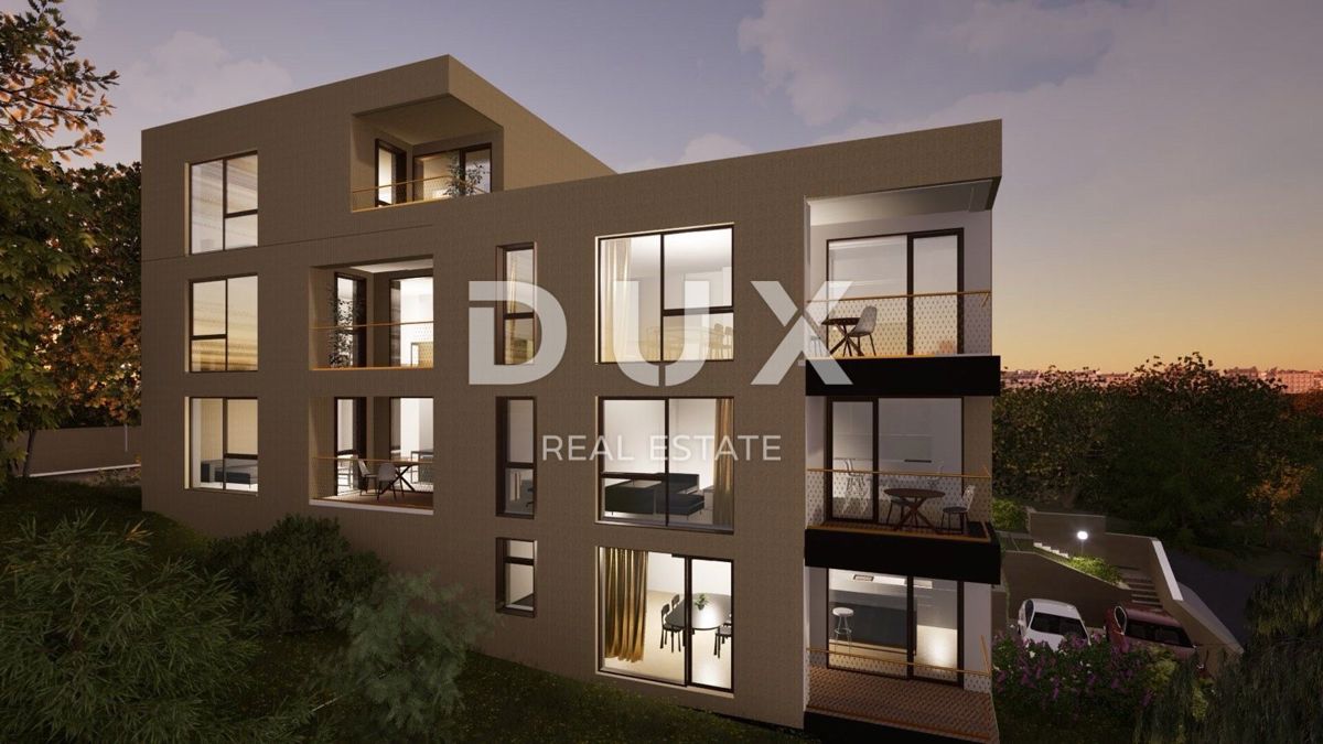 RIJEKA, KRIMEJA - Intimno 3 spalnice + dnevna soba, 100 m2 vrta, razgled, dve garaži in eno zunanje parkirno mesto