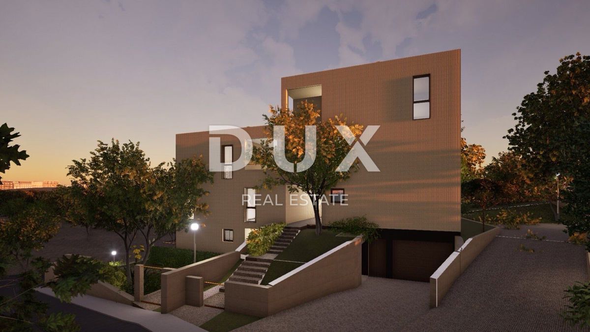 RIJEKA, KRIMEJA - Intimno 3 spalnice + dnevna soba, 100 m2 vrta, razgled, dve garaži in eno zunanje parkirno mesto