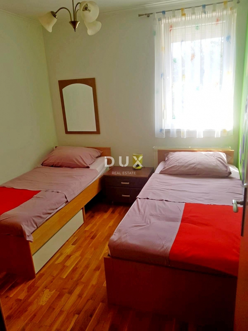 OPATIJA, OPRIĆ - Pogled na morje in vrt za uživanje, 2 spalnici 74m2