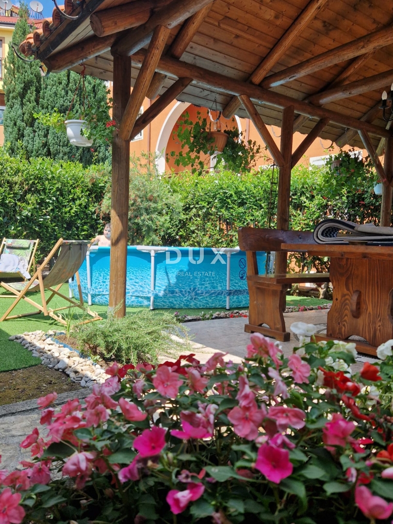 OPATIJA, OPRIĆ - Pogled na morje in vrt za uživanje, 2 spalnici 74m2