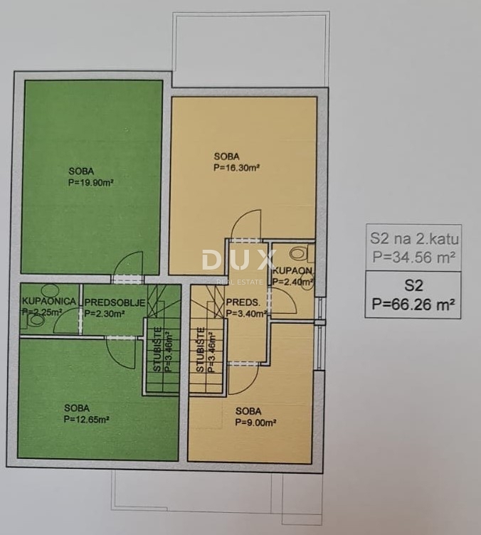 OTOK PAŠMAN, TKON - Dvonadstropno stanovanje s pogledom na morje v bližini plaže!