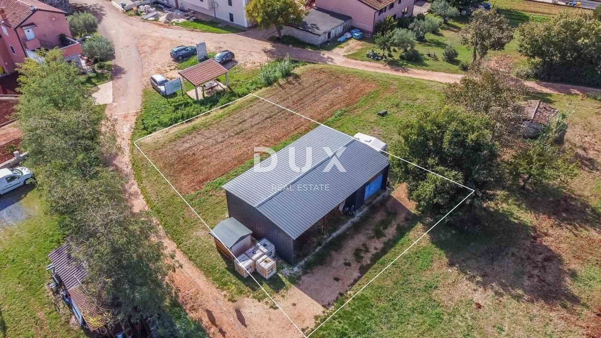 ISTRA, BRTONIGLA - Gradbeno zemljišče z idejnim projektom