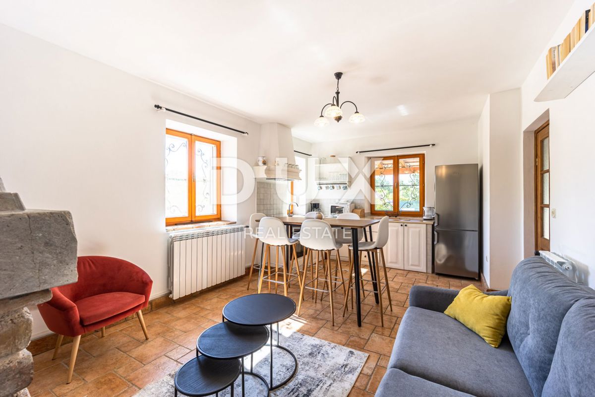 ISTRA, LABIN - Samostojna kamnita vila z bazenom