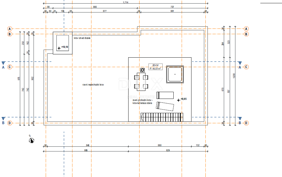 OPATIJA, LOVRAN - luksuzno penthouse stanovanje v novogradnji z bazenom, dvigalom, strešno teraso