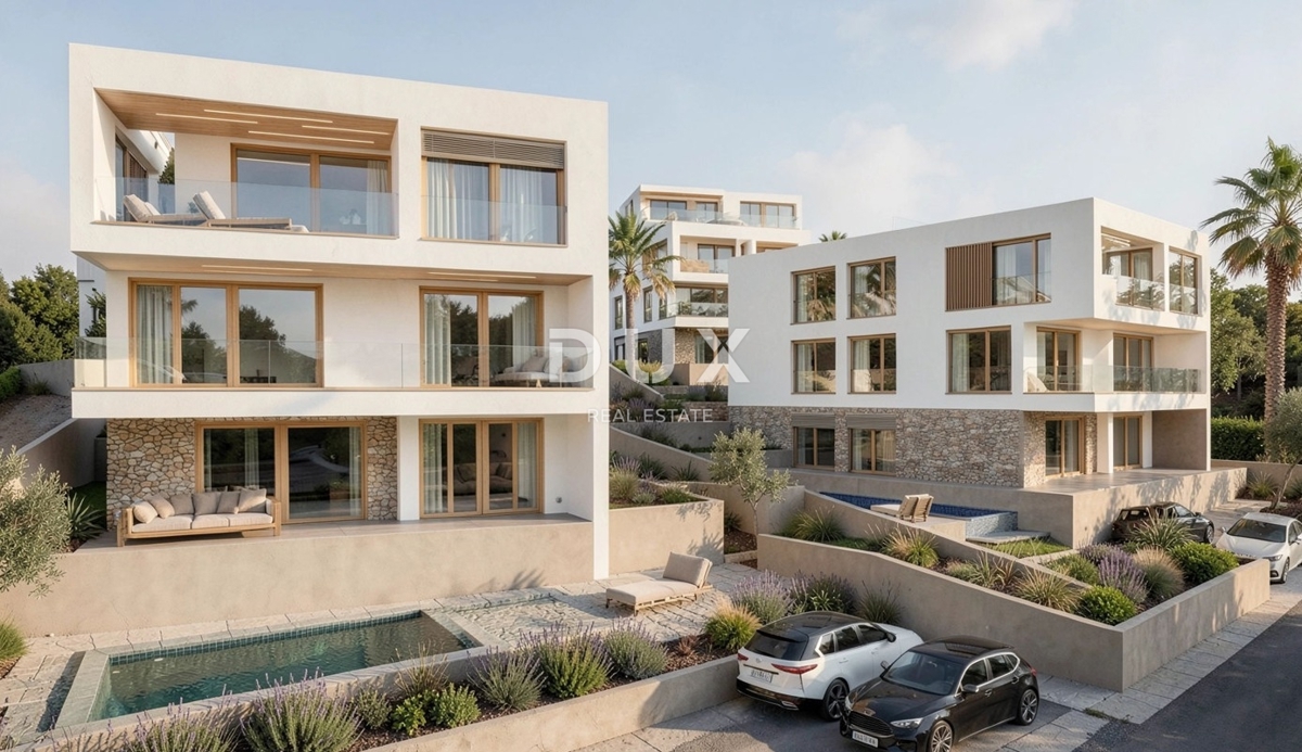 OPATIJA, LOVRAN - luksuzno penthouse stanovanje v novogradnji z bazenom, dvigalom, strešno teraso