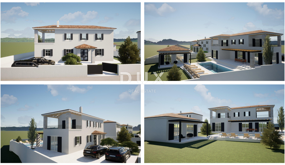 ISTRA, VIŠNJAN - Zemljišče z gradbenim dovoljenjem