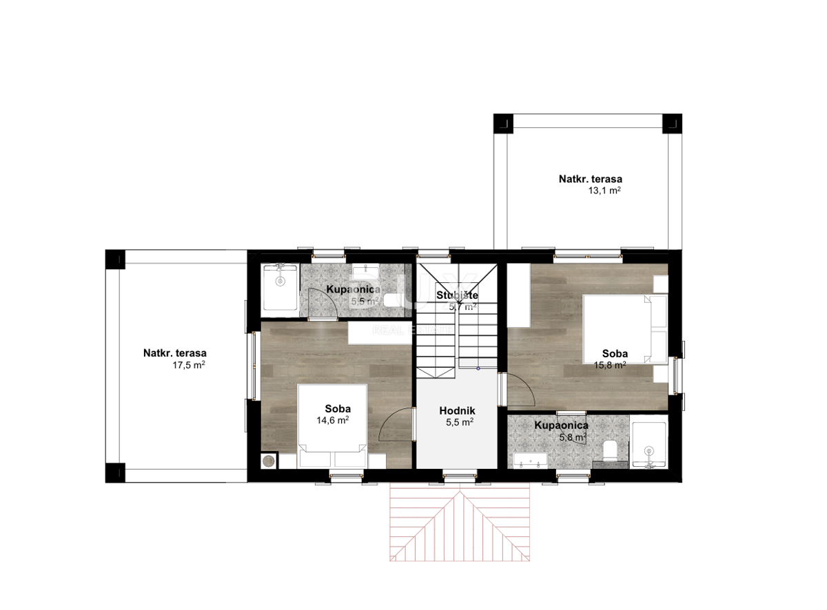 ISTRA, VIŠNJAN - Zemljišče z gradbenim dovoljenjem