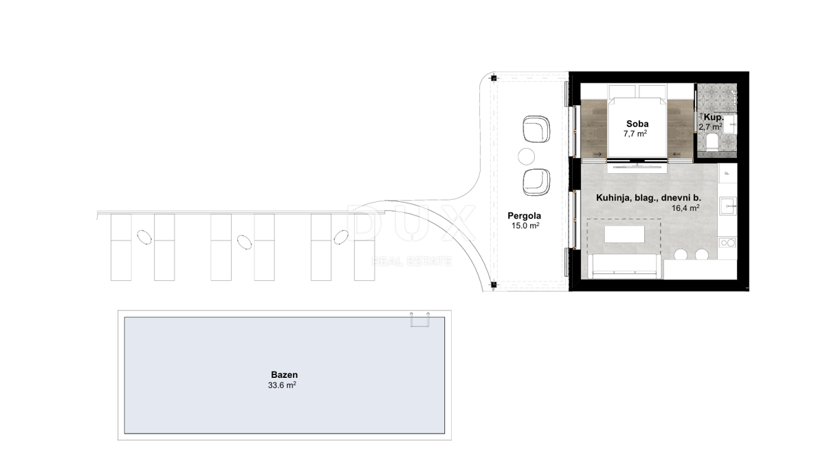 ISTRA, VIŠNJAN - Zemljišče z gradbenim dovoljenjem