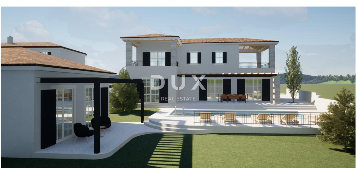 ISTRA, VIŠNJAN - Zemljišče z gradbenim dovoljenjem