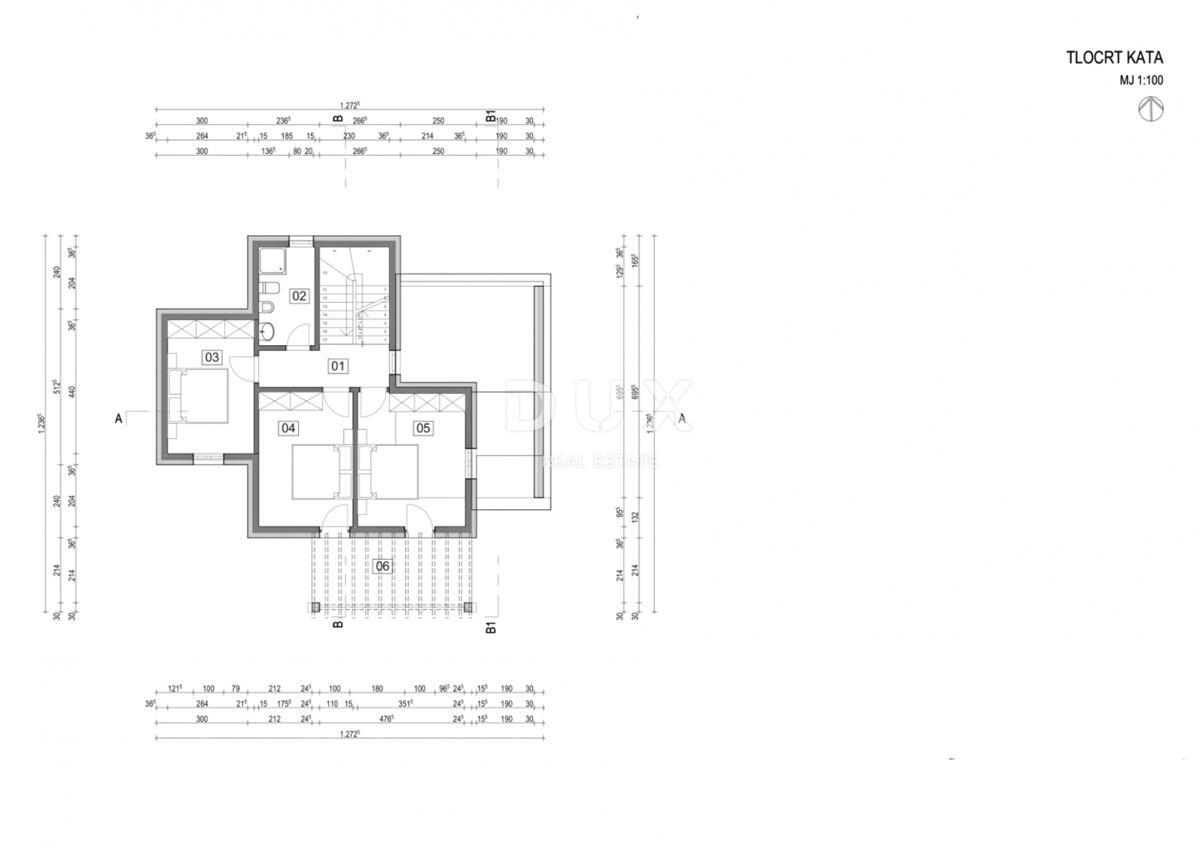 ISTRA, RABAC - Hiša z bazenom in pogledom na morje