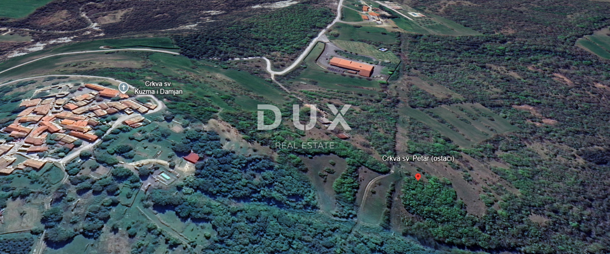 PAZIN, BOLJUN - Gradbeno zemljišče 1930 m2